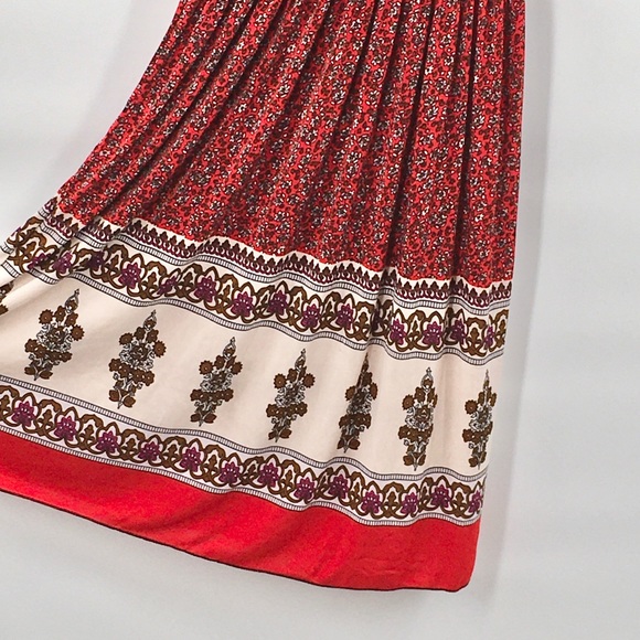 Ikat Gypsy Boho Chic India Crochet Sun Dre… - Picture 4 of 9